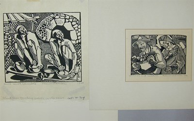 Lot 216 - Helen West Heller WORKER AND BEARER; BLIND...