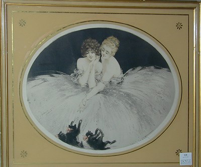 Lot 228 - Louis Icart FROLICKING (H./C./I. 117)...