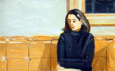 Lot 54 - Alex Katz American, b. 1927 GIRL ON SOFA...