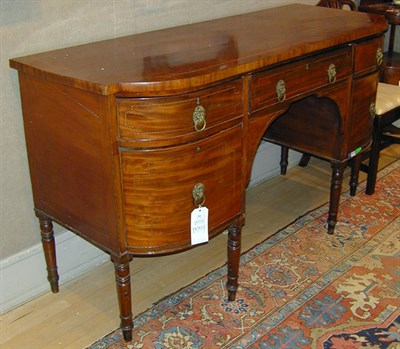 Lot 570 - Late George III Inlaid Mahogany Sideboard