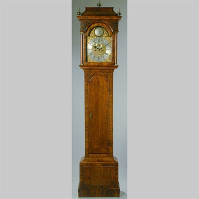 Lot 437 - George III Walnut Tall Case Clock Joshua Tonne,...