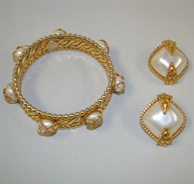 Lot 418 - Dominique Aurientis Pearl and Gold Suite...