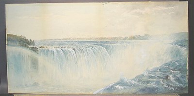 Lot 6 - American School 19th Century NIAGARA FALLS...