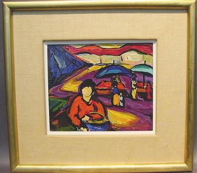 Lot 18 - Maxim Bugzester 20th Century MARKETPLACE...