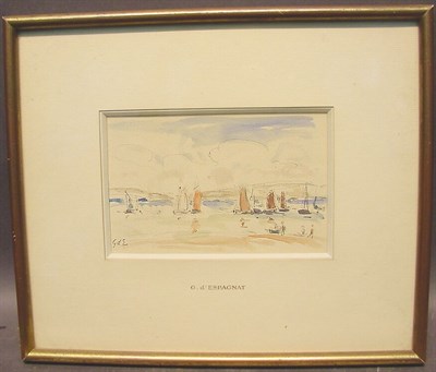 Lot 23 - Georges d'Espagnat French, 1870-1950 REGATTA...