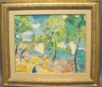 Lot 94 - H. Somers American, 20th century SAILBOATS IN...