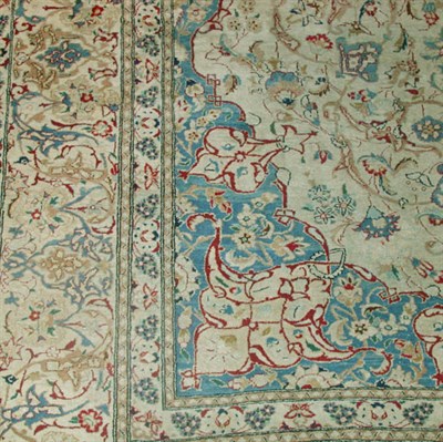 Lot 538 - Nain Rug Central Iran, contemporary The ivory...