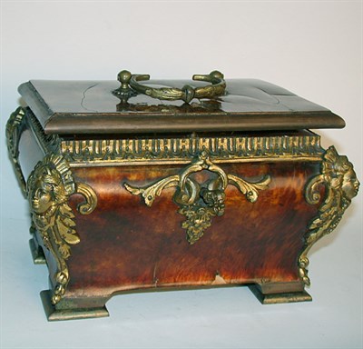 Lot 315 - Napoleon III Gilt-Bronze Mounted Tortoise...