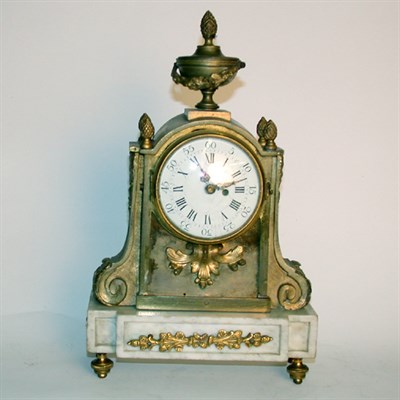 Lot 204 - Louis XVI Style Gilt-Bronze Mounted Marble...
