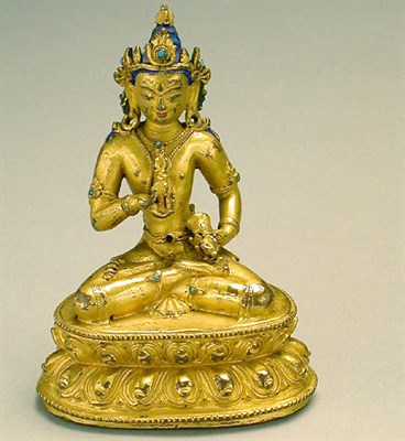 Lot 248 - Tibetan Gilt Copper Alloy of the Adibuddha...