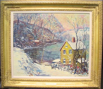 Lot 37 - Arthur Clifton Goodwin 1866-1929 SPUYTEN...
