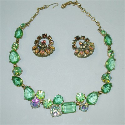 Lot 372 - Schiaparelli Necklace and Pair of Earrings...