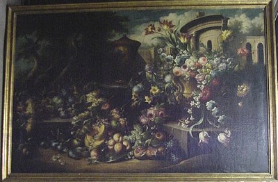 Lot 96 - Manner of Gasparo Lopez STILL LIFE WITH...