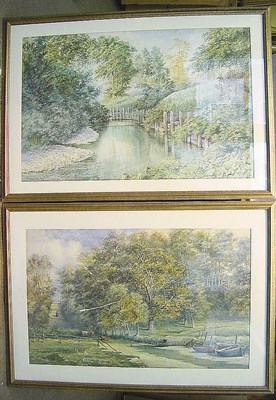 Lot 30 - Charles Harmony Harrison 1842-1902 A BEND IN...