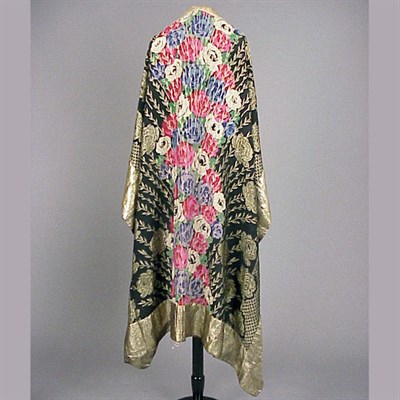 Lot 562 - Art Deco Lame Shawl French, 1920s Woven with...