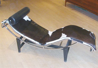 Lot 66 - Adjustable Chaise Longue Designed by Le...