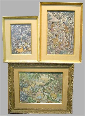 Lot 13 - Miscellaneous Group of Balinese School...
