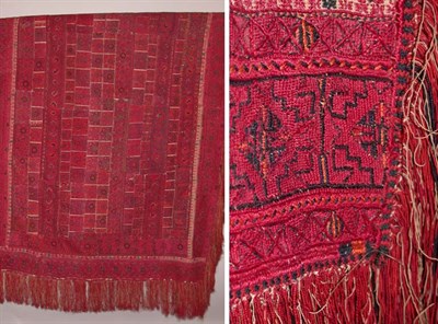 Lot 574 - Fine Embroidered Cover Greek Islands, 19th...