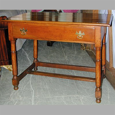 Lot 244 - Provincial Georgian Style Mahogany Work Table
