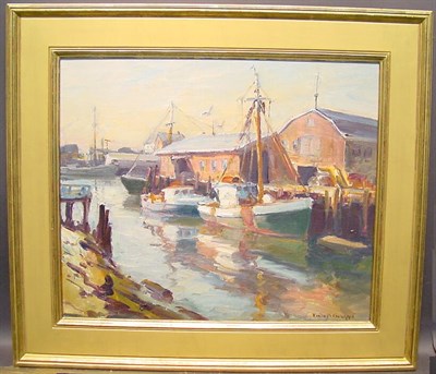 Lot 53 - Emile Albert Gruppe 1896-1978 AT THE DOCKS...