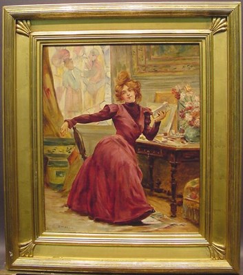 Lot 55 - Attributed to Harry Humphrey Moore A GOOD READ...