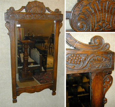 Lot 108 - Louis XVI Style Walnut Mirror