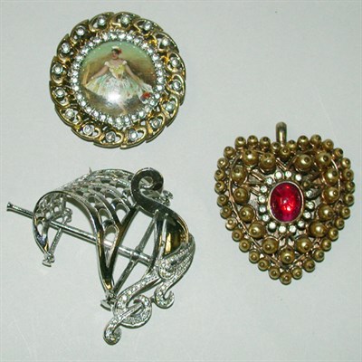 Lot 364 - Two Nettie Rosenstein and a Boucher Pin The...
