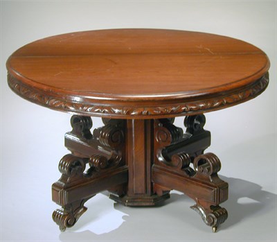 Lot 518 - Renaissance Revival Mahogany Extension Dining...