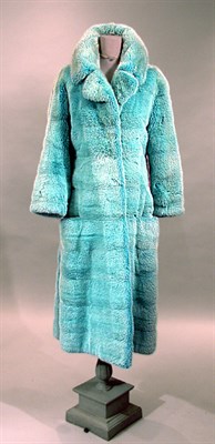 Lot 163 - Maximilian Turquoise Mink Coat 1974 With wide...