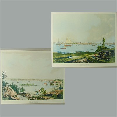Lot 63 - Sidney F. Lucas NEW YORK IN 1822 and NEW YORK...