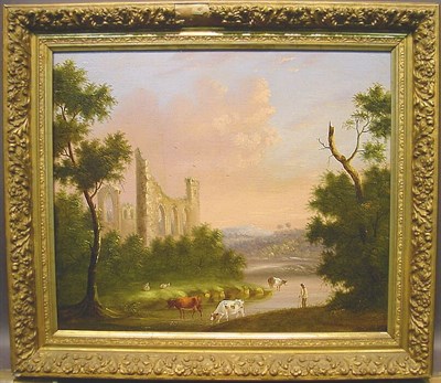 Lot 12 - Continental School 19th Century DROVER WITH...