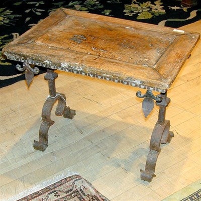 Lot 170 - Italian Renaissance Revival Walnut and Wrought...