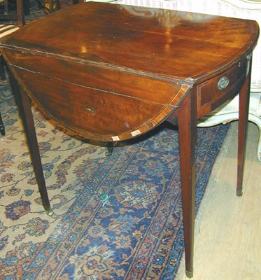 Lot 430 - George III Style Mahogany Pembroke Table