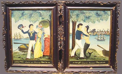 Lot 54 - Ralph Cahoon 1910-1982 JACK AWAY and JACK AT...