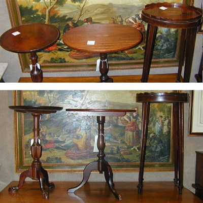 Lot 99 - Three Georgian Style Mahogany Low Tables