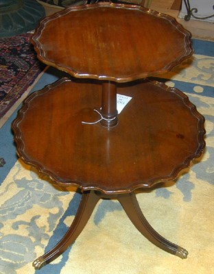 Lot 102 - Two Georgian Style Mahogany Two-Tier Dumbwaiters