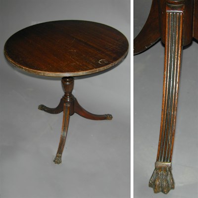 Lot 117 - Regency Style Mahogany Side Table