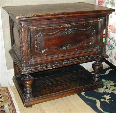 Lot 204 - Baroque Style Walnut Cabinet