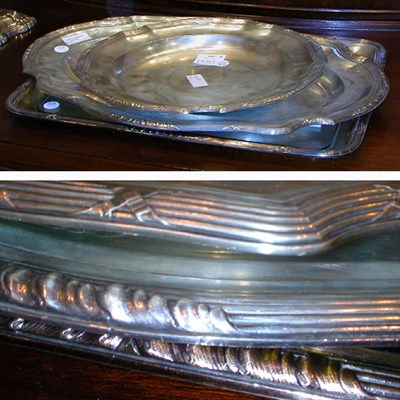 Lot 341 - Group of Three Continental Silver Bowls and...