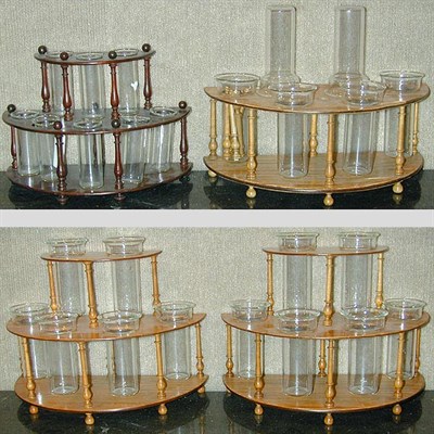 Lot 178 - Four Georgian Style Specimen Stands
