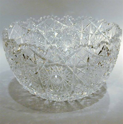 Lot 239 - Colorless Cut Glass Center Bowl