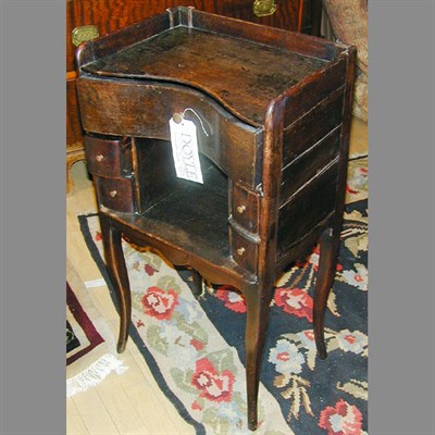 Lot 287 - Provincial Louis XV Style Walnut Chiffonier