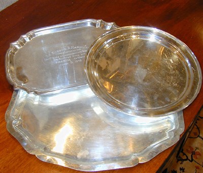Lot 318 - Group of Three Sterling Silver and Continental...