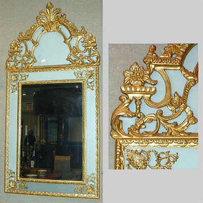 Lot 367 - Louis XV Style Gilt Carved Wood Mirror