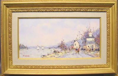Lot 182 - Jenn Pierre Dubord French, b. 1949 LA ROUTE EN...
