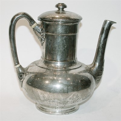Lot 279 - Tiffany & Co. Sterling Silver Coffee Pot Of...