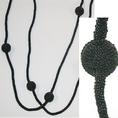 Lot 315 - Wiener Werkstatte Beaded Necklace Austrian,...