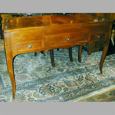Lot 269 - Provincial Louis XV Style Walnut Poudreuse