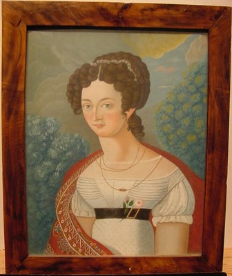 Lot 12 - Chinese School (?) 19th Century PORTRAIT OF A...