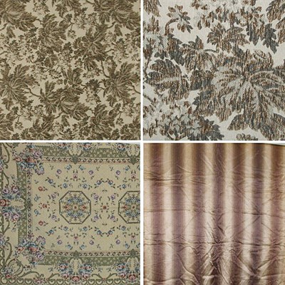 Lot 590 - Group of Textile Lengths and Panels American,...